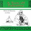 Front cover of A taste of Palestine by Aziz Shihab