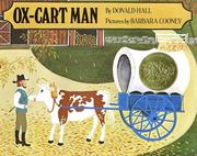 Cover of Ox-cart man by Donald Hall