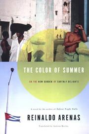 Front cover of The Color of Summer, or the New Garden of Earthly Delights by Reinaldo Arenas