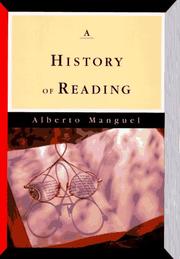 Front cover of A history of reading by Alberto Manguel