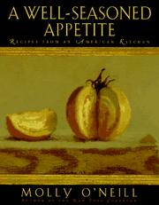 Front cover of A Well-Seasoned Appetite by Molly O'Neill