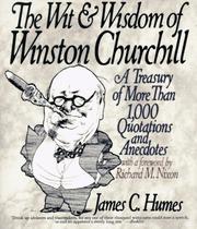 Cover of The wit & wisdom of Winston Churchill by Winston S. Churchill