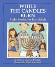 Cover of While the candles burn by Barbara Diamond Goldin