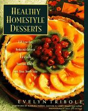 Cover of Healthy homestyle desserts by Evelyn Tribole