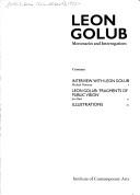 Cover of Leon Golub by Leon Golub