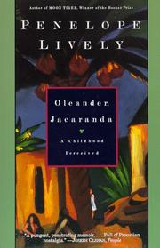 Cover of Oleander, Jacaranda by Penelope Lively