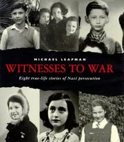 Front cover of Witnesses to War by Michael Leapman