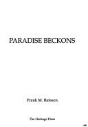 Cover of Paradise beckons by Frank M. Bateson