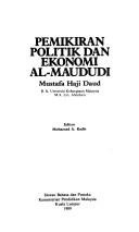 Cover of Pemikiran politik dan ekonomi Al-Maududi by Mustafa Hj. Daud.