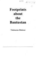 Front cover of Footprints about the Bantustan by Tafataona Pasipaipa Mahoso