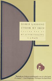 Cover of Under My Skin by Doris Lessing