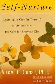 Cover of Self-Nurture by Alice D. Domar