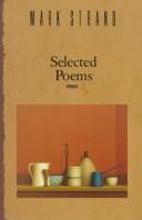 Cover of Poems by Mark Strand