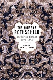 Front cover of The House of Rothschild, Vol. 2 by Niall Ferguson