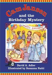 Front cover of Cam Jansen and the Birthday Mystery by David A. Adler
