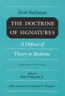 Front cover of The doctrine of signatures by Scott Milross Buchanan