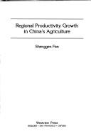 Cover of Regional productivity growth in China's agriculture by Shenggen Fan