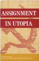 Cover of Assignment in Utopia by Eugene Lyons