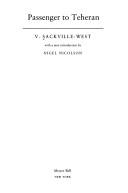 Cover of Passenger to Teheran by Vita Sackville-West