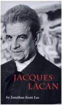 Cover of Jacques Lacan by Jonathan Scott Lee