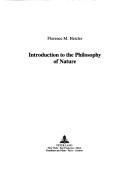 Front cover of Introduction to the philosophy of nature by Florence M. Hetzler