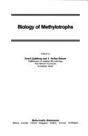 Front cover of Biology of methylotrophs by Goldberg, Israel
