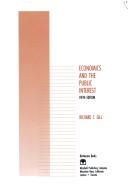 Cover of Economics and the public interest by Richard T. Gill