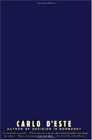 Cover of Patton by Carlo D'Este