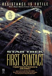 Front cover of Star Trek The Next Generation - First Contact (junior) by John Vornholt