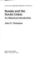 Front cover of Russia and the Soviet Union by John M. Thompson