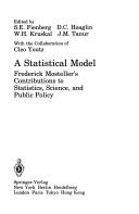 Cover of A Statistical model by Stephen E. Fienberg