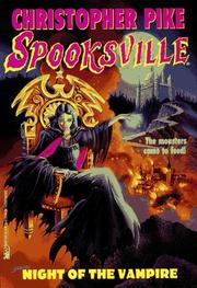 Front cover of Spooksville - Night of the vampire by Christopher Pike