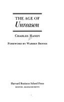 Cover of The age of unreason by Charles Brian Handy