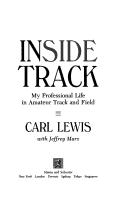 Cover of Inside track by Carl Lewis