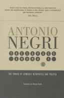 Cover of The Savage Anomaly by Antonio Negri