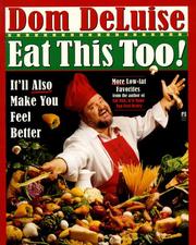 Cover of Eat This Too by Dom Deluise