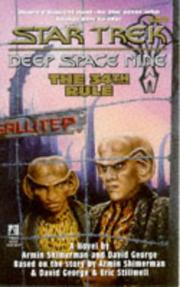 Front cover of Star Trek Deep Space Nine - The 34th Rule by Armin Shimerman