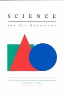 Front cover of Science for all Americans by F. James Rutherford