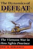 Front cover of The dynamics of defeat by Eric M. Bergerud