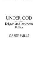 Cover of Under God by Garry Wills