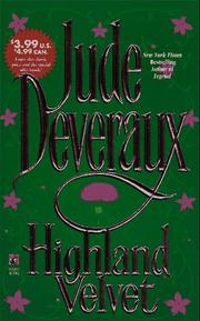 Front cover of Highland Velvet Promotion by Jude Deveraux