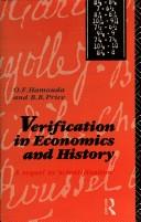 Front cover of Verification in economics and history by O. F. Hamouda