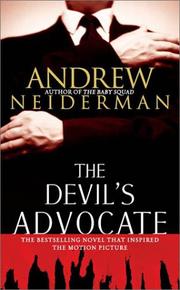 Cover of The Devil's advocate by Andrew Neiderman