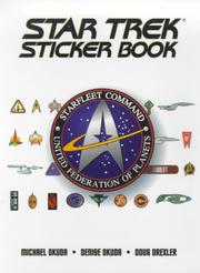 Front cover of The Star Trek Sticker Book (Star Trek by Michael Okuda