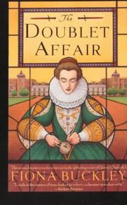 Cover of The doublet affair by Fiona Buckley