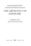 Front cover of The architect of genocide by Richard Breitman