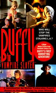 Front cover of Buffy the Vampire Slayer (Buffy the Vampire Slayer by Richie Tankersley Cusick