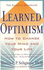 Cover of Learned optimism by Martin Elias Pete Seligman