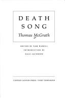 Cover of Death song by Thomas McGrath