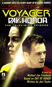 Front cover of Day of Honor by Michael Jan Friedman
